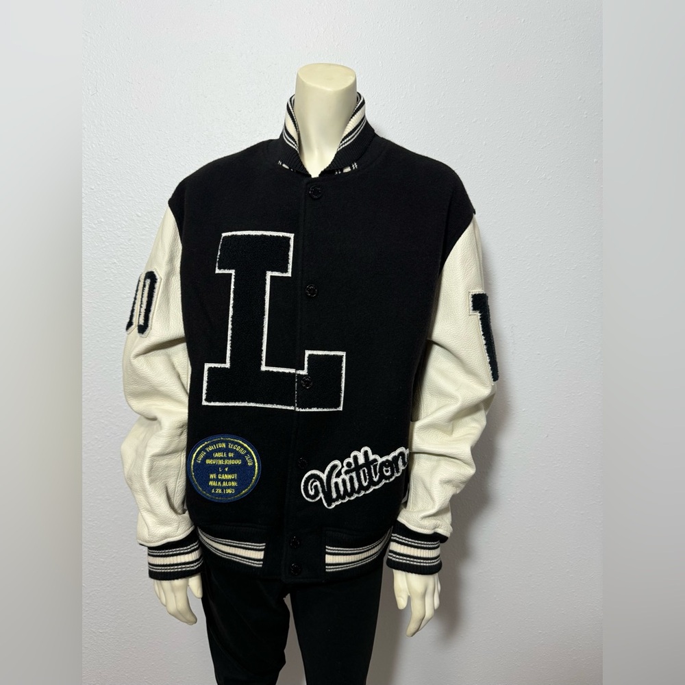 RARE EUC Louis Vuitton Martin Luther King Dreaming Varsity Jacket